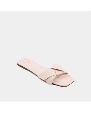 Shu Shop Diana Flat Sandal - Natural