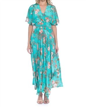Tolani Daphne Maxi Dress - Blue