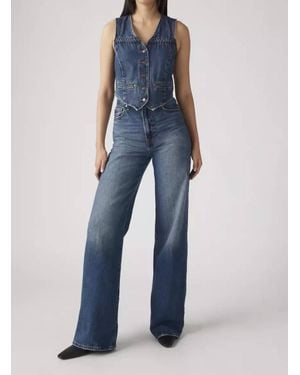 Levi's Ribcage Wide Leg Jeans - Blue