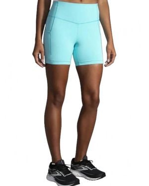 Brooks Method 5" Short Tight - Blue