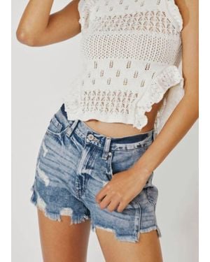 Kancan Wrenlee Shorts - Blue