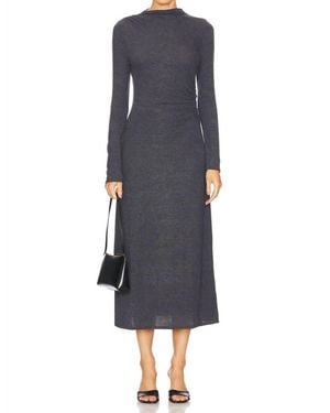 Rails Margaret High Neck Midi Dress - Blue