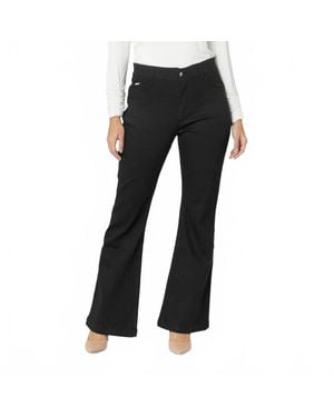 Coco + Carmen Omg Zoeyzip Wide Leg Jeans - Black
