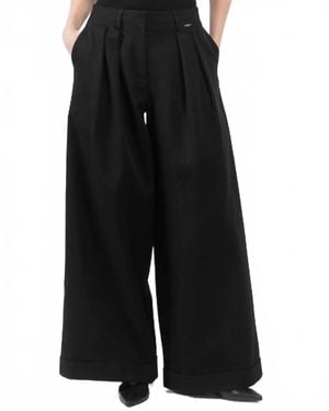 Franchise Mila Wide Leg Pant - Black