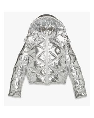 MCM Après-Ski Quilted Puffer Jacket - Gray