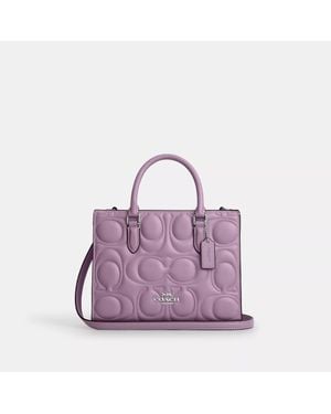 COACH Maggie Small Tote Bag - Purple