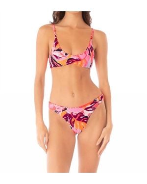 Maaji Sublimity Bikini Bottom - Red