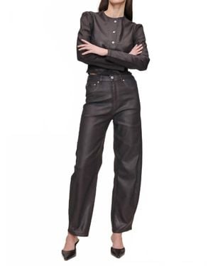 DL1961 Miro Barrel High Rise Jeans - Black