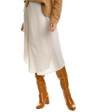 Vince Wrap Skirt - White