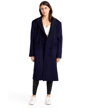 Belle & Bloom After Party Qulited Lining Coat - Blue