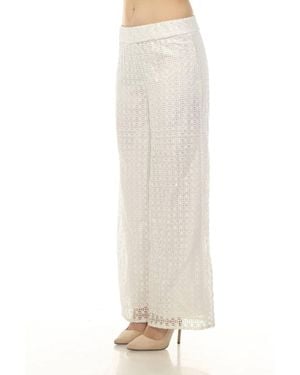 A.Z.I. Ta Gentle Stretch Pants - White