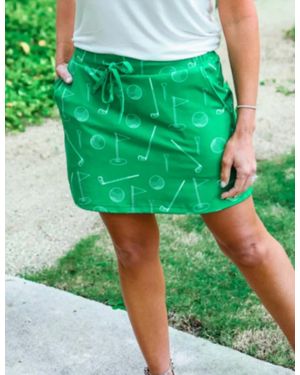 Jess Lea On Par Skort - Green
