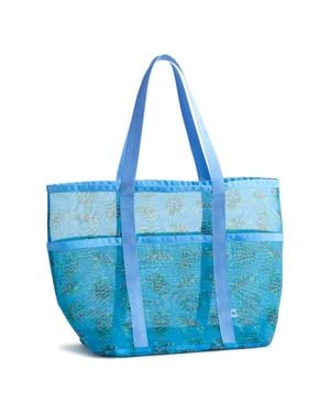 Vera Bradley Outlet Mesh Beach Tote Bag - Blue