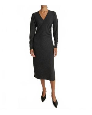 Nation Ltd Sandrine Midi Dress - Black