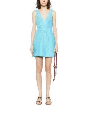 Acler Mardale Mini Dress - Blue