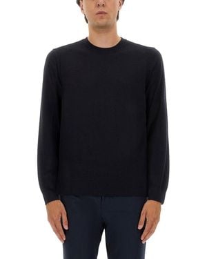 BOSS Regular Fit Wool Sweater - Black