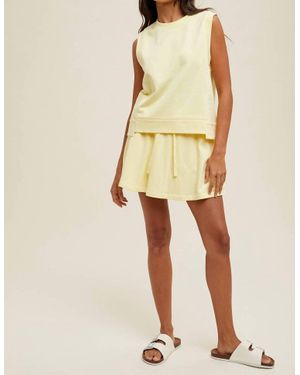 Wishlist Sweet Pea Top - Yellow
