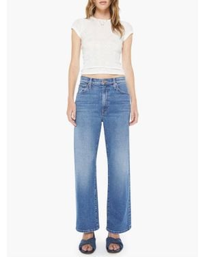 Mother Dodger Ankle Jeans - Blue