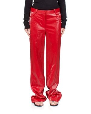 Priscavera Rainwear Trouser Pants - Red