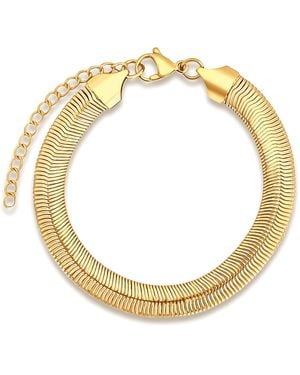 Ellie Vail Reggie Snake Chain Bracelet - Metallic