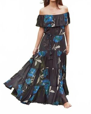 MISA Los Angles Estella Dress - Blue