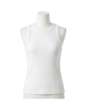 Z Supply Boa Rib Tank - White
