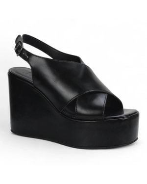 Love Rio Zaza Wedge Sandal - Black