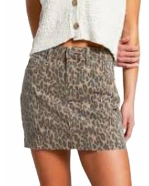 Hidden Jeans Peyton High Rise Skort - Multicolor
