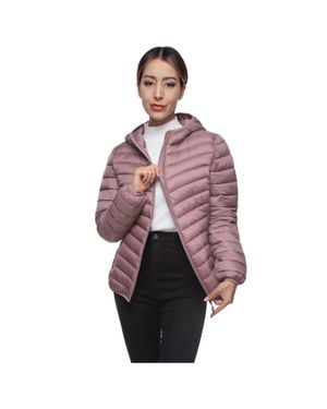 Rokka&Rolla Light Packable Puffer Jacket - Red