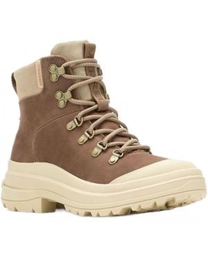 Merrell Harper Lace Zip Waterproof Boot - Natural