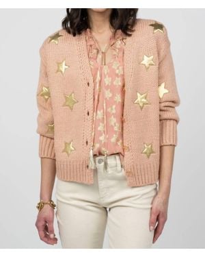 Ivy Jane Star Power Cardigan - Metallic