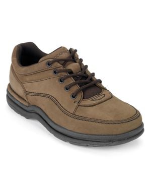 Rockport World Tour Classic Lace Up Shoes - Brown