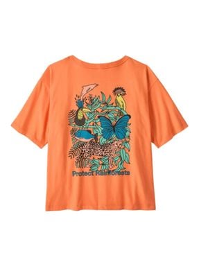Patagonia Protect Rainforests Easy Cut T-Shirt - Orange