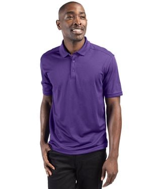 Clique Spin Eco Performance Pique Polo - Purple