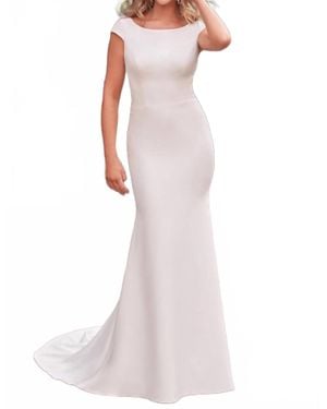Adore by Justin Alexander Fit And Flare Wedding Gown - White
