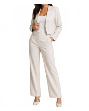 Drew Milo Blazer - White