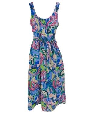 Another Love Valerie Sleeveless Dress - Blue