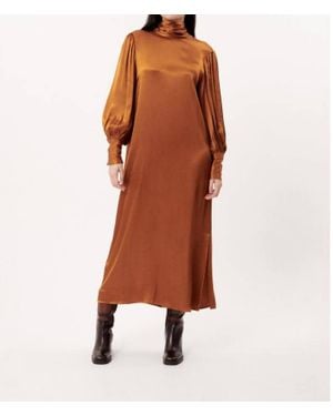 FRNCH Noor Dress - Brown