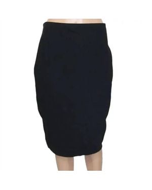 The Row Stretch Jersey Knee Length Skirt - Blue