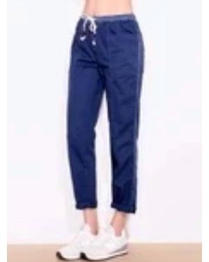 Sundry Straight Leg Utility Trouser - Blue
