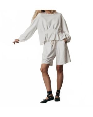 The Great Relaxed Sport Short - White