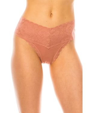 TRUEDAMES Lace Band Super Soft Panty - Orange