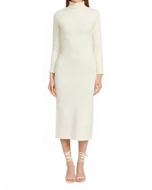 En Saison Sanam Sweater Dress - White