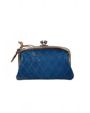 Hobo International Cheer Frame Pouch - Blue