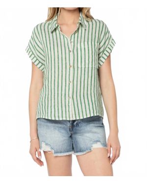 Velvet Heart Kirsty Short Sleeve Shirt - Green