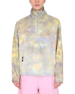 MSGM Printed Anorak Jacket - White