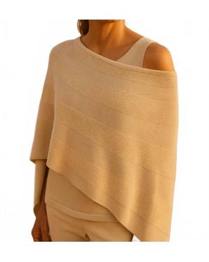 J'Envie/Eli The Belle Poncho Top - Brown