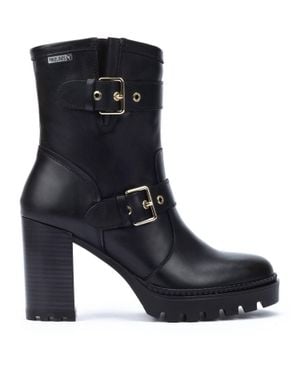 Pikolinos Heeled Cervera Boots - Black
