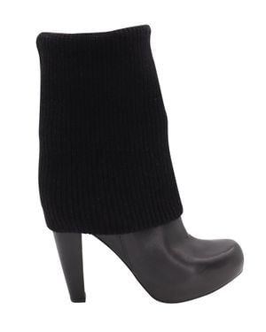 Loeffler Randall Wendy Sock Boots - Black