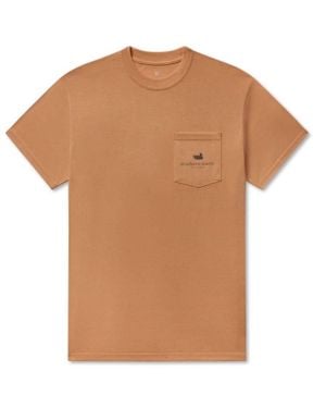 Southern Marsh Mallard Sighting Seawash Tee - Brown